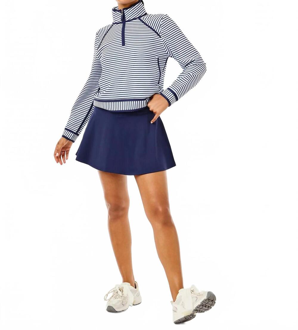 NEW ADDISON BAY smooth sport 14in flounce skort in navy